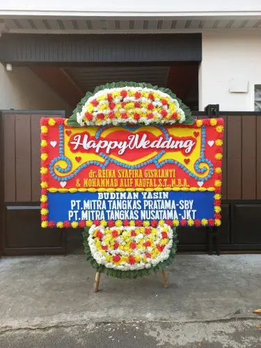 Papan Bunga Pernikahan hotel kapuas palace